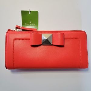 Kate Spade Wallet - Maraschino NWT